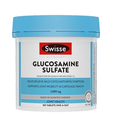 Swisse葡萄糖胺糖维骨力180粒
