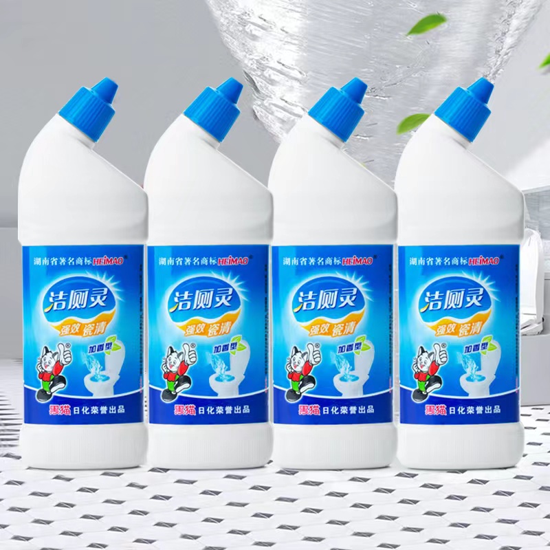 【黑猫】强效洁厕灵600g*4瓶