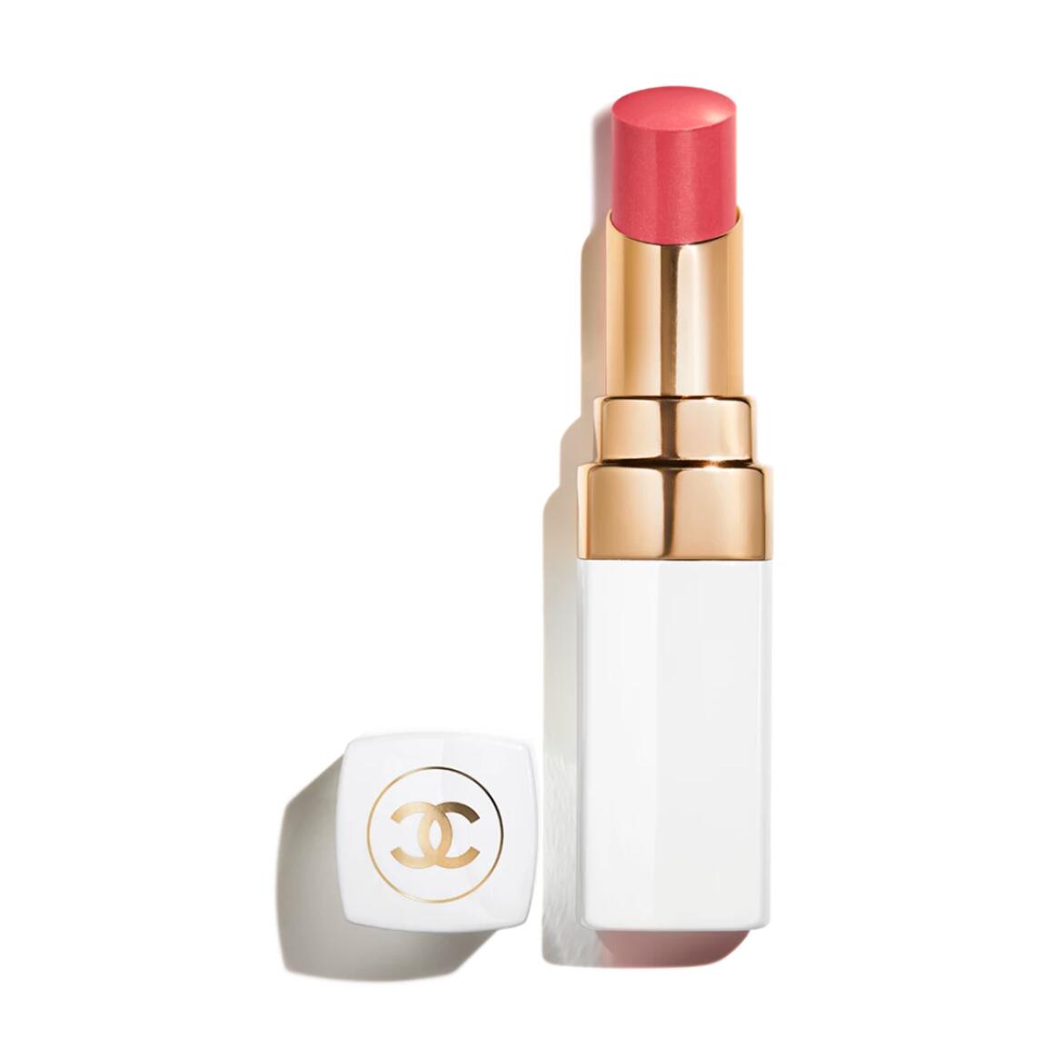 CHANEL香奈儿ROUGE COCO BAUME白管唇膏918 - MY ROSE