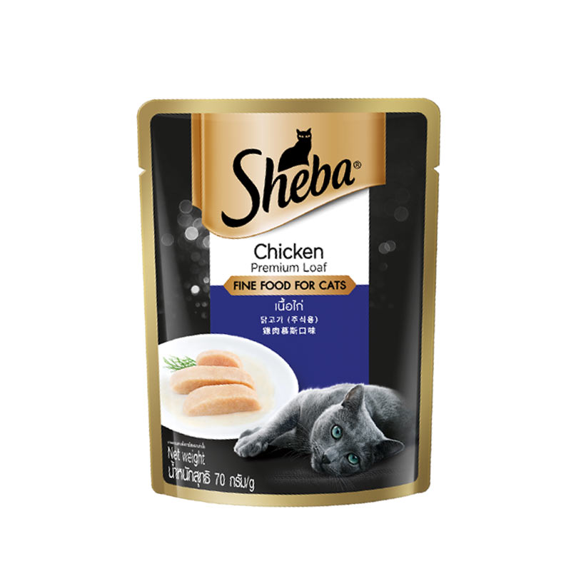 希宝慕斯软包猫罐头70g*12包