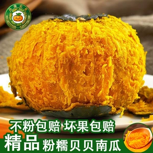 山东贝贝南瓜正宗板栗小南瓜粉糯宝宝辅食新鲜蔬菜惠和老南瓜9斤