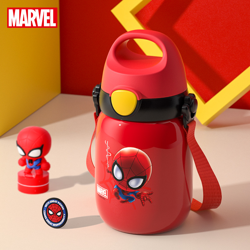 迪士尼316不锈钢儿童吸管保温杯