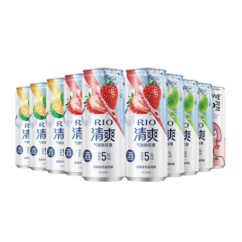 RIO锐澳清爽5度330ml×10罐