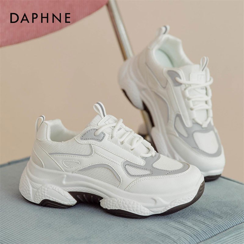 【JD旗舰店】达芙妮（DAPHNE）秋冬新款女运动鞋 