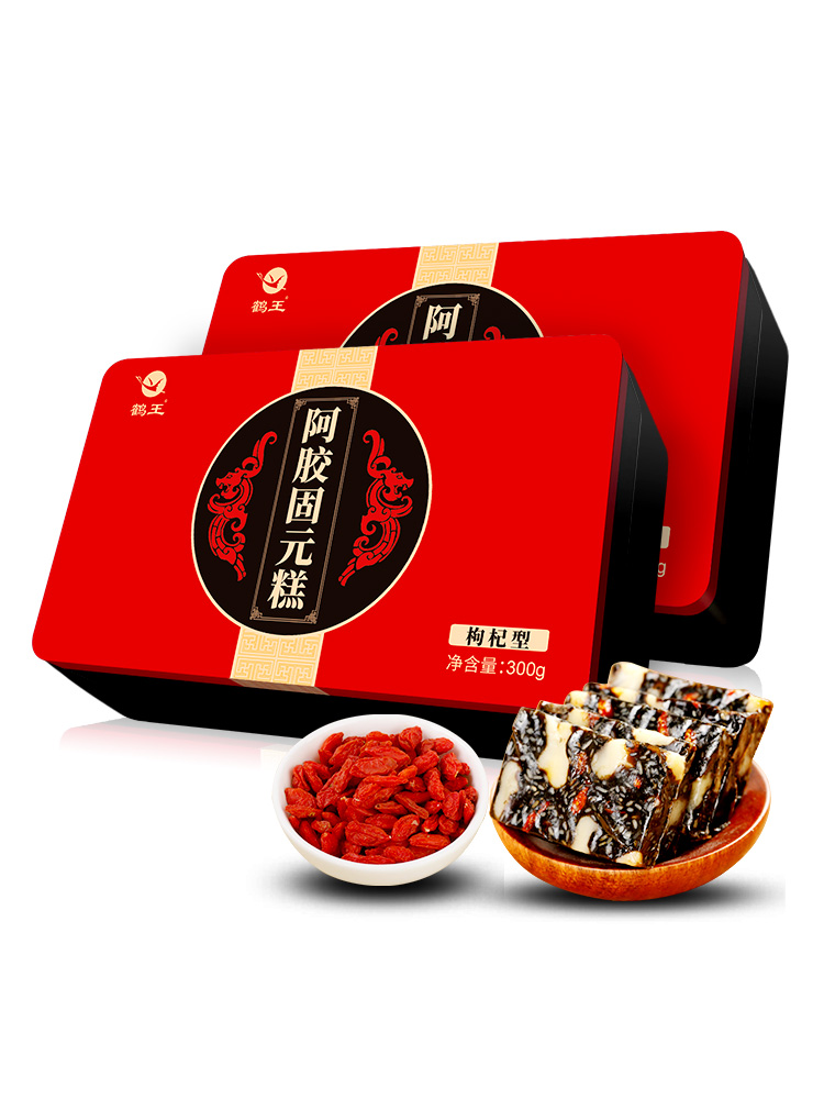 【拍2件】红枣枸杞阿胶固元糕300g*2