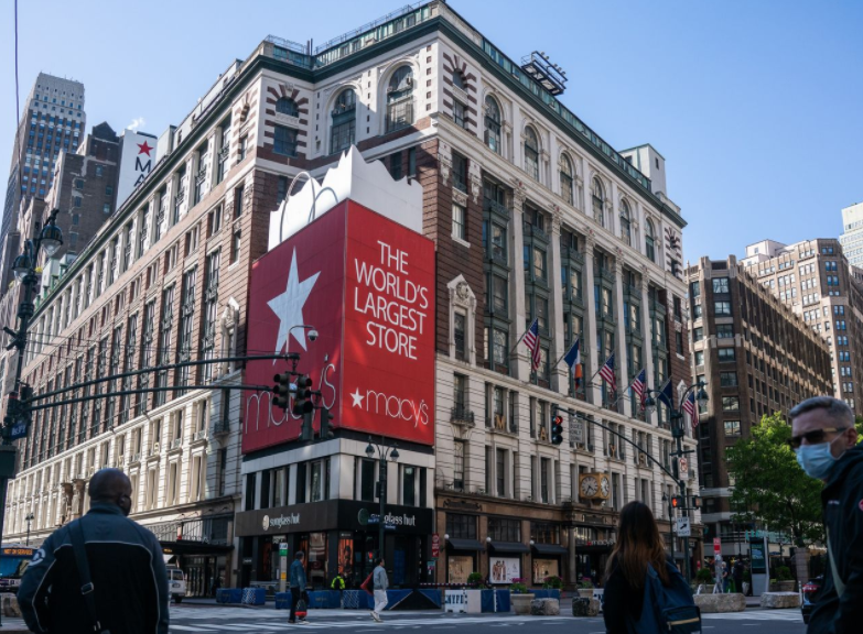 美国梅西百货今年将关闭45家门店