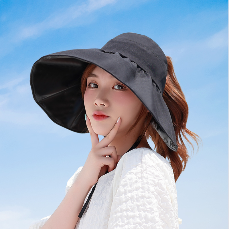 10.9元包邮！单乙 防紫外线褶皱空顶帽