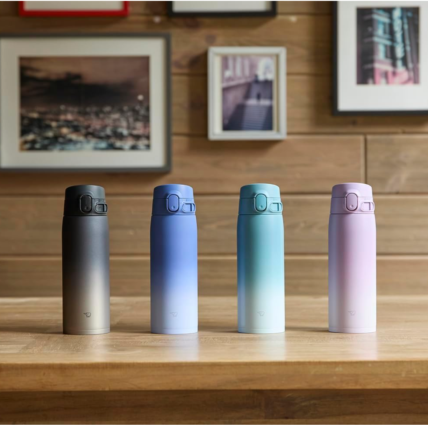 好美的紫色渐变！Zojirushi GoCafe 保温随行杯 16oz