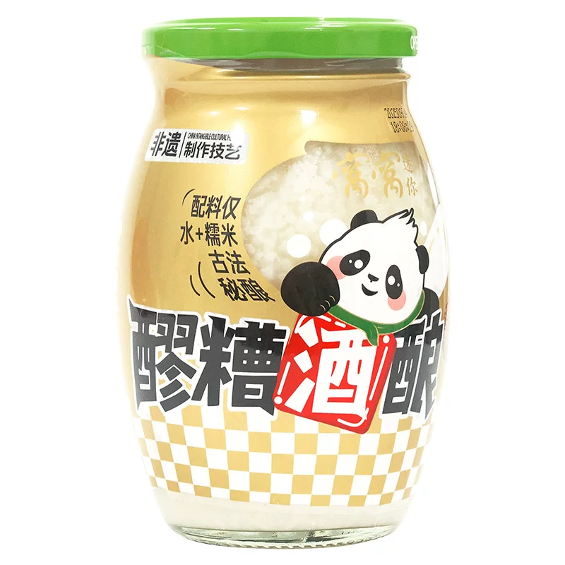 窝窝醪糟酒酿米酒429g×2瓶