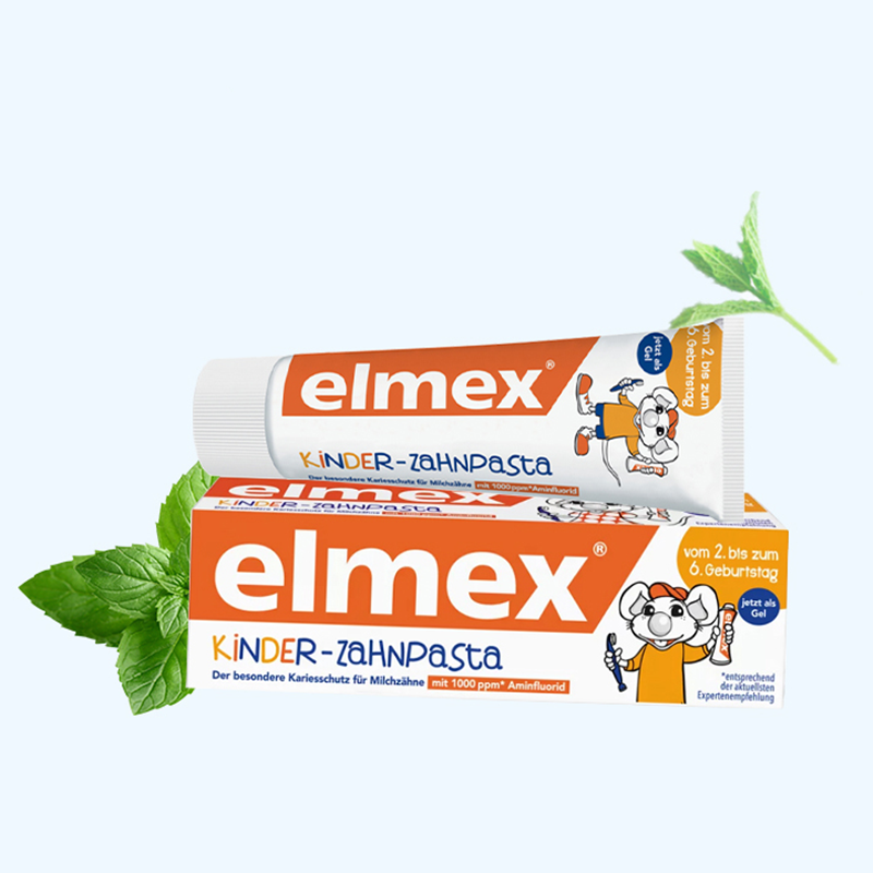 【直营】德国进口Elmex2-6岁儿童防蛀牙膏