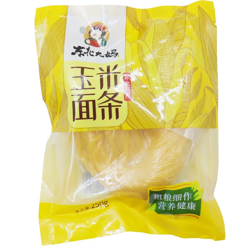 【东北大妈】东北粗粮玉米面条3袋