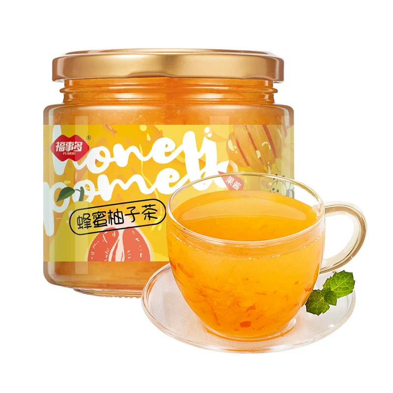 福事多蜂蜜柚子茶450gx2