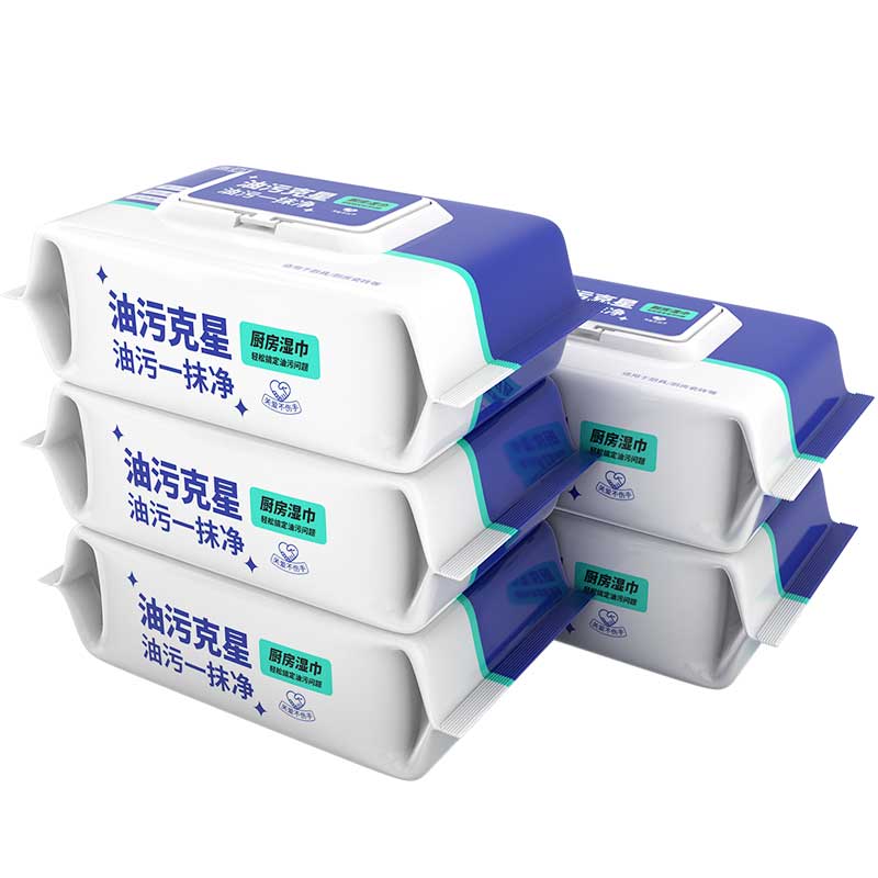 【超值5包】厨房去油污湿纸巾