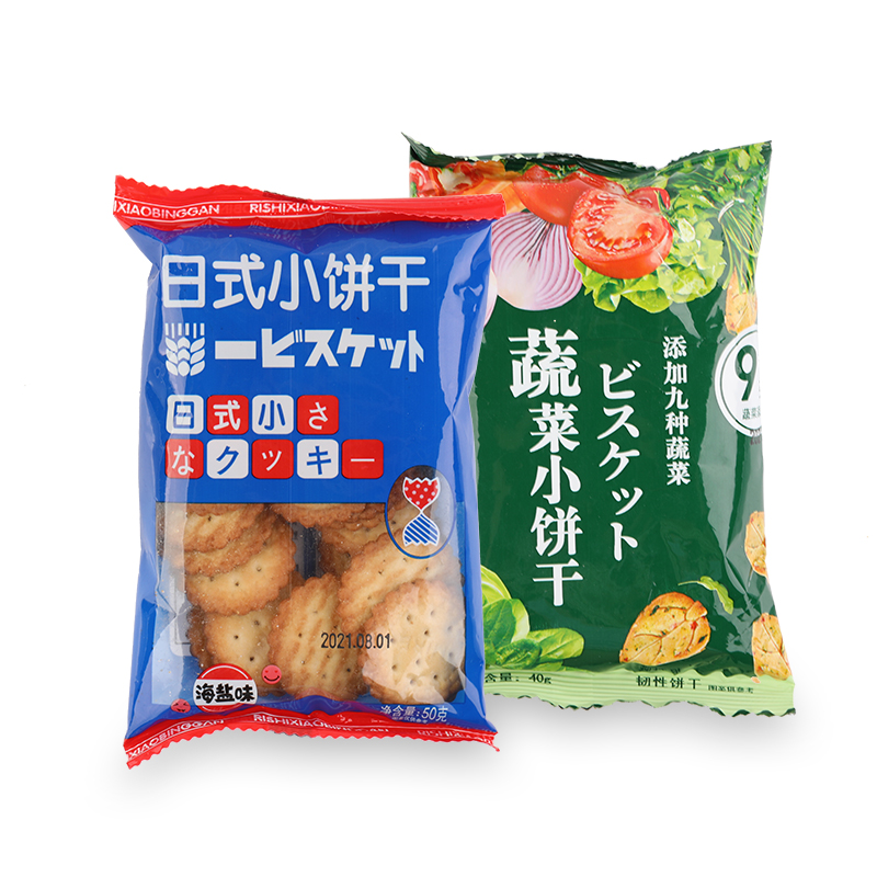 【闲食喵】日式海盐小饼干400g