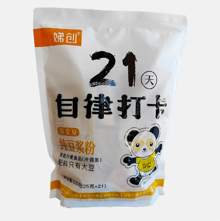 14.9元包邮！纯黄豆豆浆粉25g*21袋