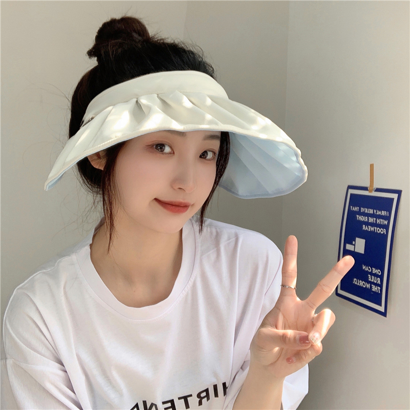 EX2伊海诗夏天韩版沙滩遮阳防晒帽