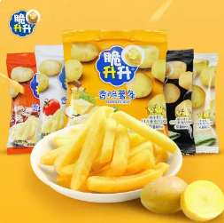 13.9元包邮！脆升升薯条10包