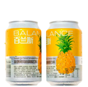 返24猫卡后37.6元包邮！天湖啤酒菠萝啤碳酸饮料330ml*48听