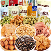 9.9元包邮！享食者 网红爆款零食大礼包450g