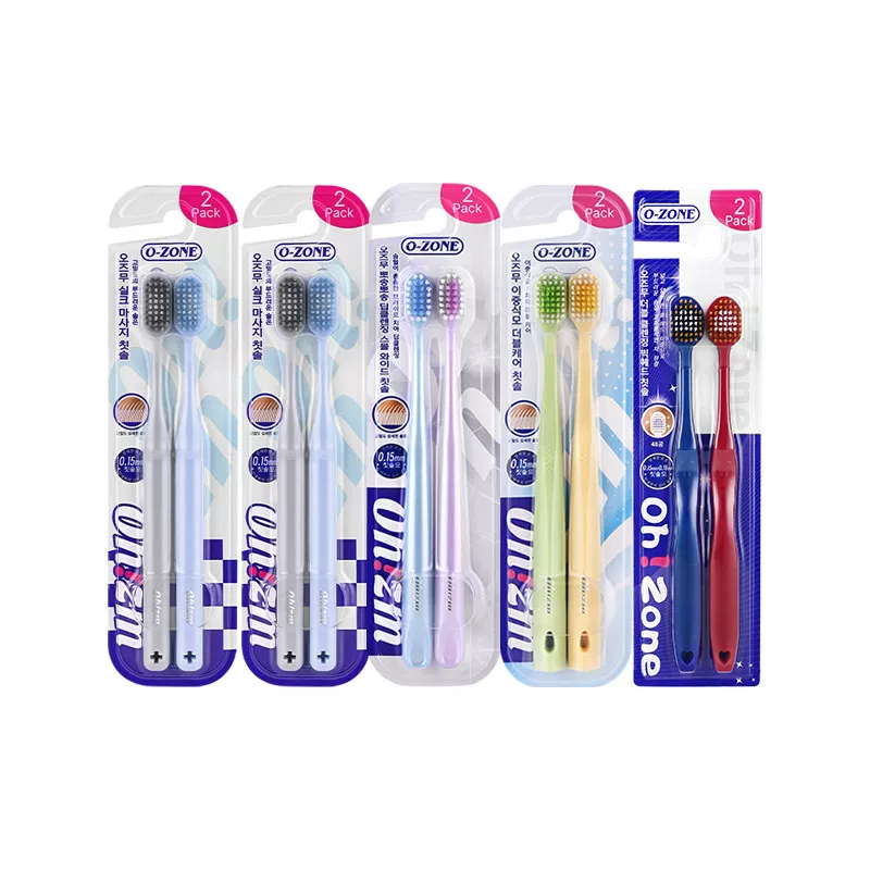 【任选5件】o-zone欧志姆纤柔宽头牙刷2支