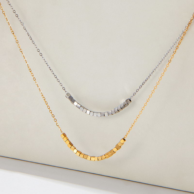 【蜜蜂手速节】LARAINEYIN特色小方块项链