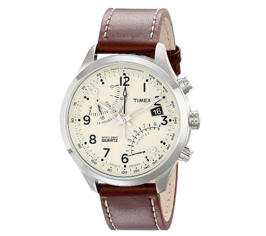 timex天美时intelligentquartzflyback计时腕表