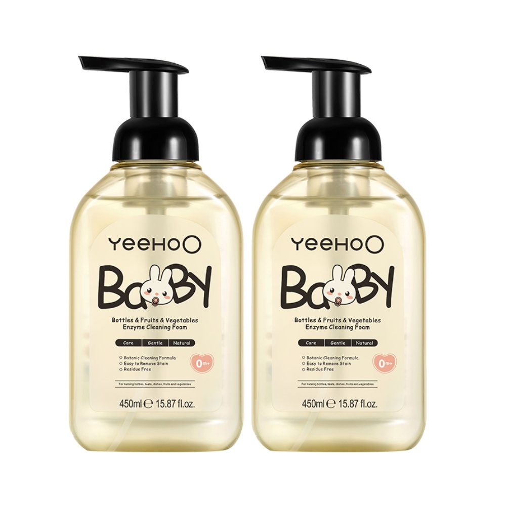 英氏婴儿奶瓶果蔬清洗剂450ml*2瓶装