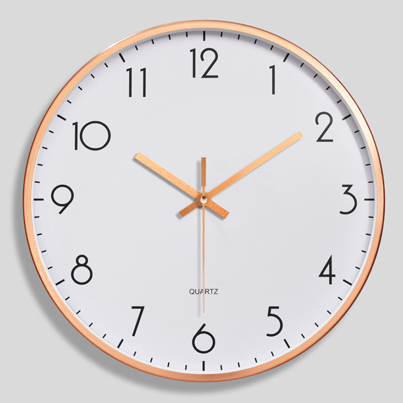 【稳定签到】北欧现代简约挂钟8英寸