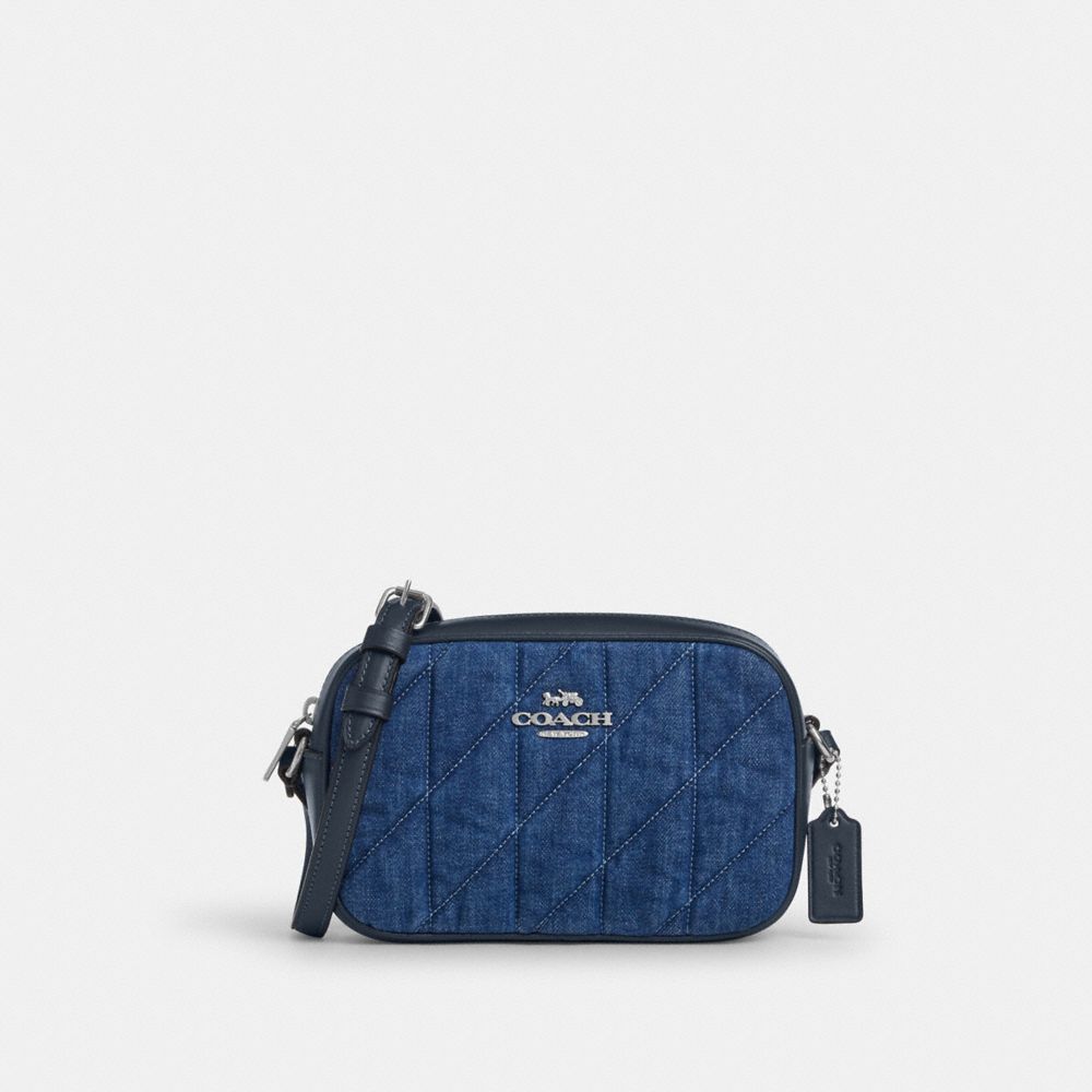 coach mini jamie camera bag with quilting CAP99-SV/DE