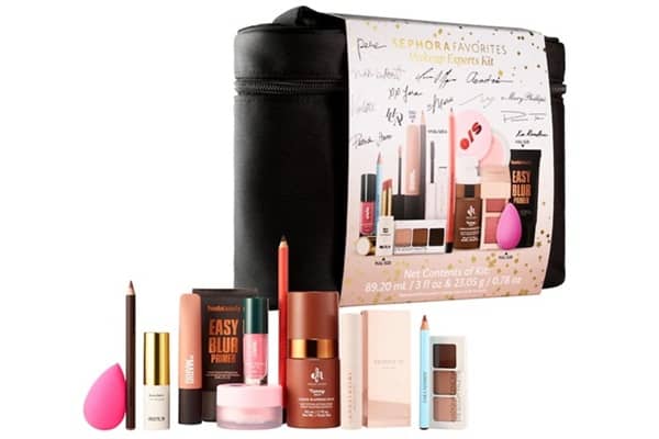 Sephora Favorites Makeup Experts Set 2026 Unboxing and Full Size Products Flatlay