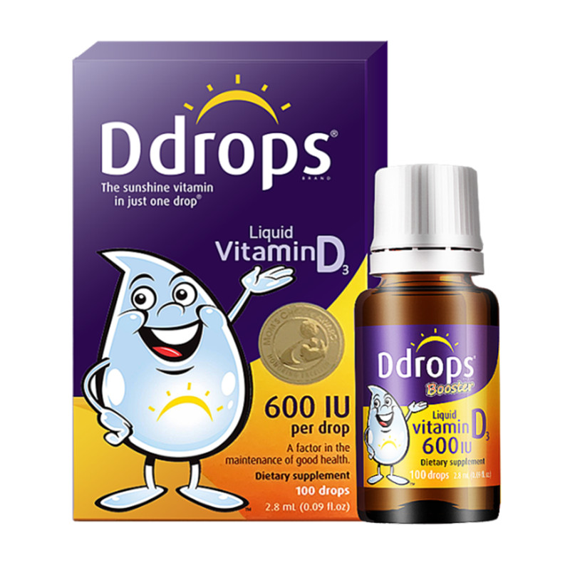 Ddrops婴幼儿维生素D3滴剂