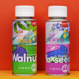 19.9元包邮！【有机亚麻籽油】250ml
