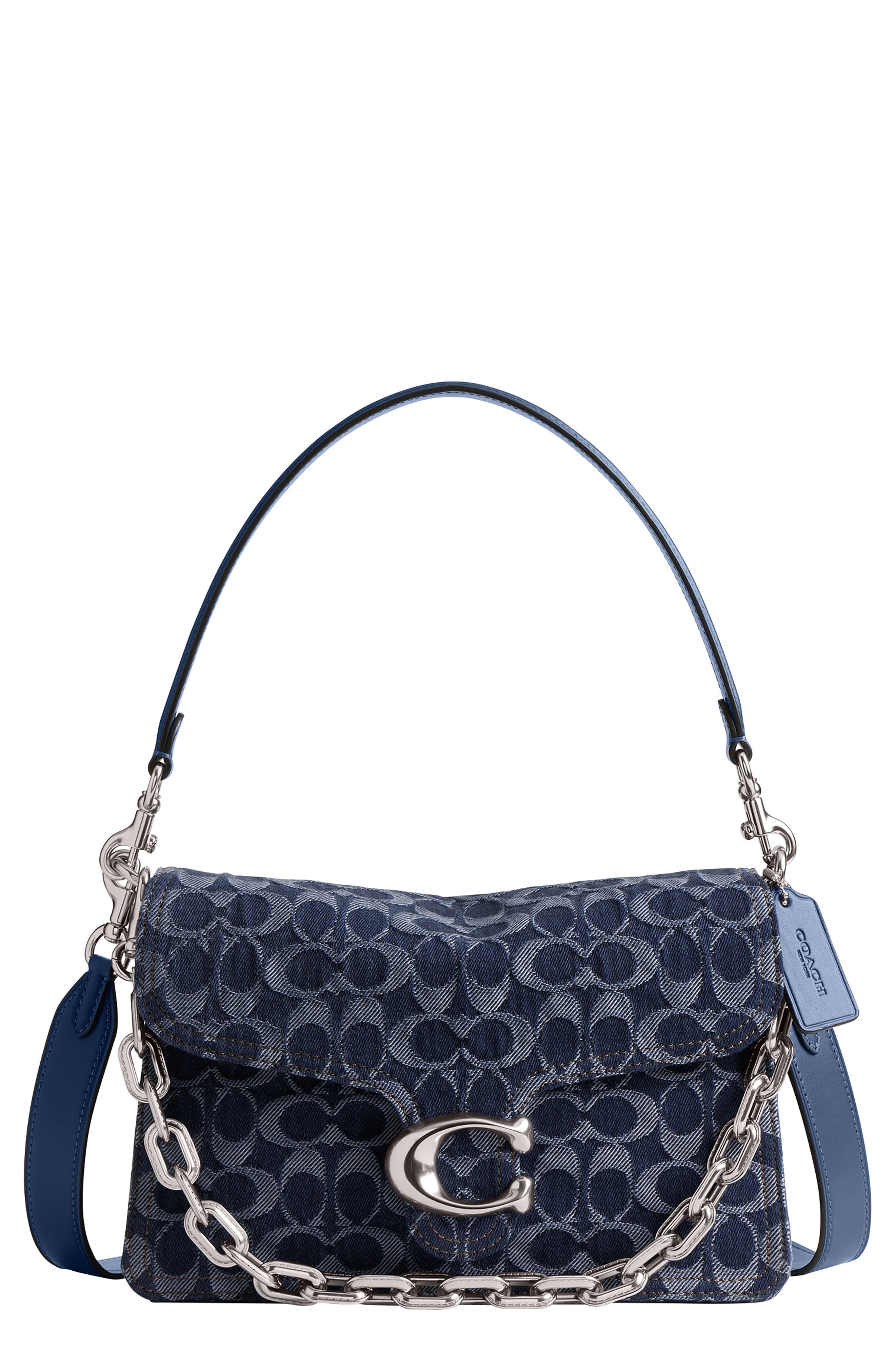 COACH-Shoulder bag-Shoulder-Chain-denim