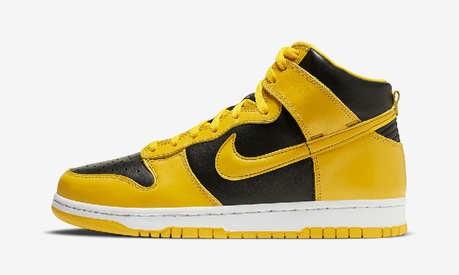 潮鞋|nike dunk high sp varsity maize官图和发售日期释出