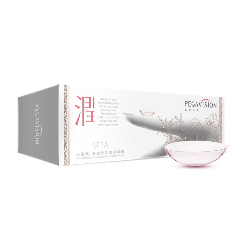 【宋轶同款】晶硕B12日抛隐形眼镜30片