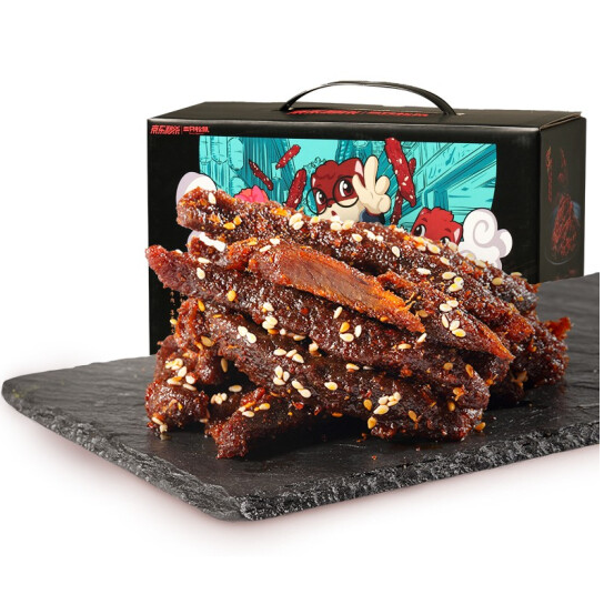 38.9元！三只松鼠 蜀香牛肉 麻辣味400g