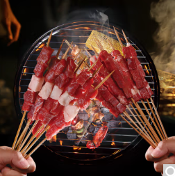 【好价仅限今日！】48.9元！自营游牧御品牛肉/羊肉串60串组合