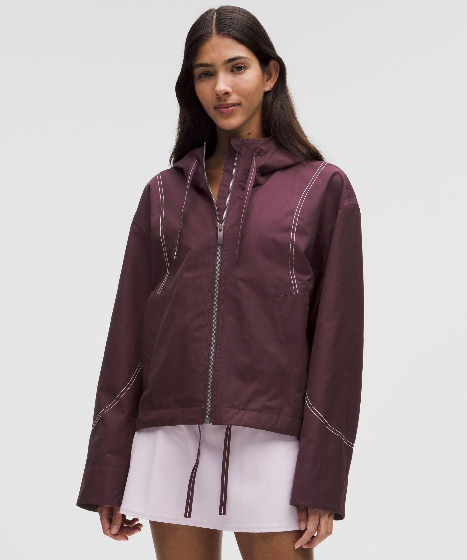 Lululemon Water-Resistant Cropped女士夹克