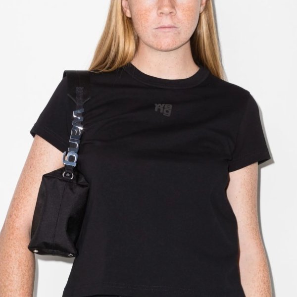 Alexander Wang logo T恤