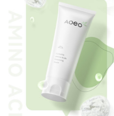 9元包邮！AOEO山茶花氨基酸洗面奶30ml
