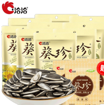 18元包邮！洽洽 葵珍瓜子袋装80g*3袋【赠试吃装10g*3】