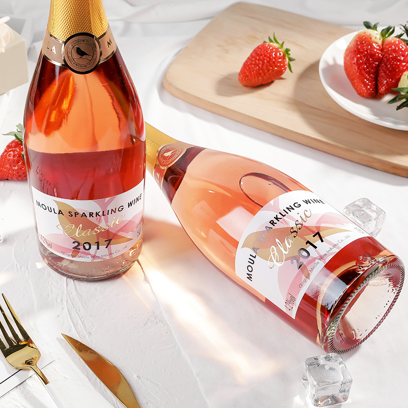 17元包邮！幕拉 高档香槟莫斯卡托起泡酒750ml