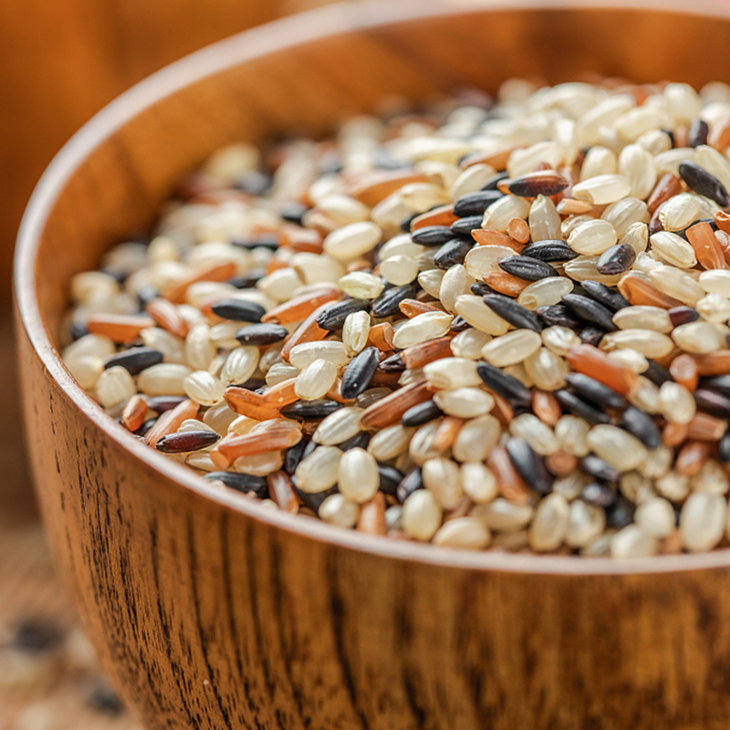 【拍1发6】佬唐仁家！三色糙米400g×6袋