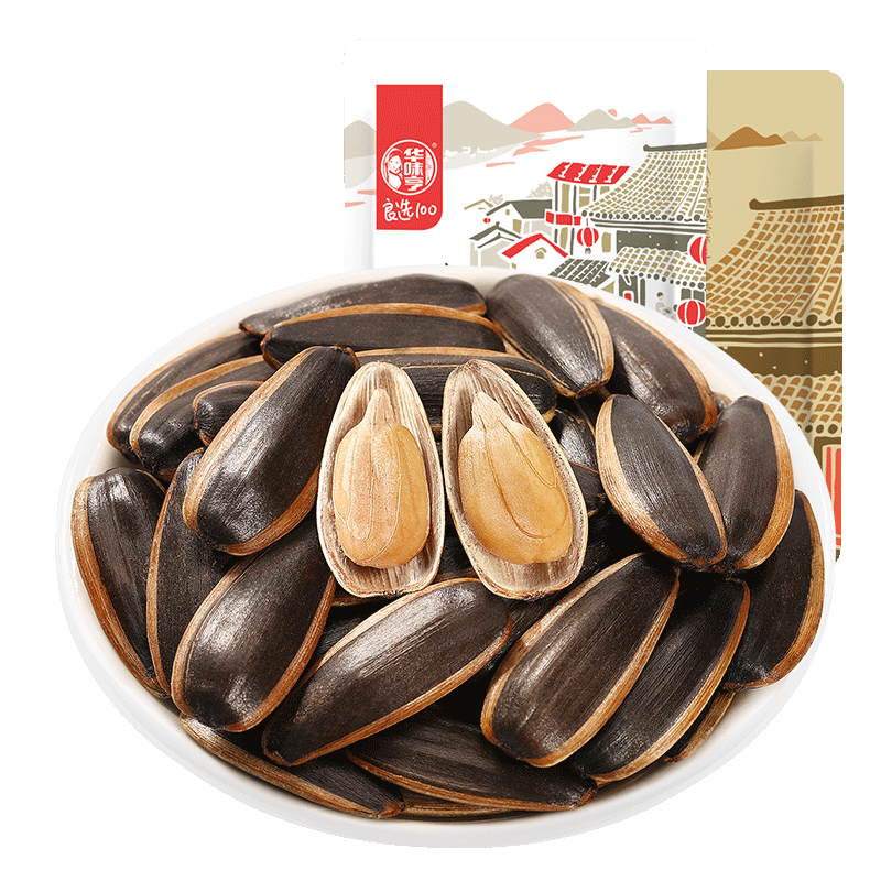 华味亨焦糖核桃瓜子500g*2袋