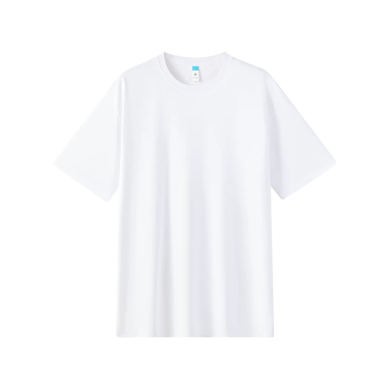 网易严选纯棉白色短袖t恤男女2026夏新款