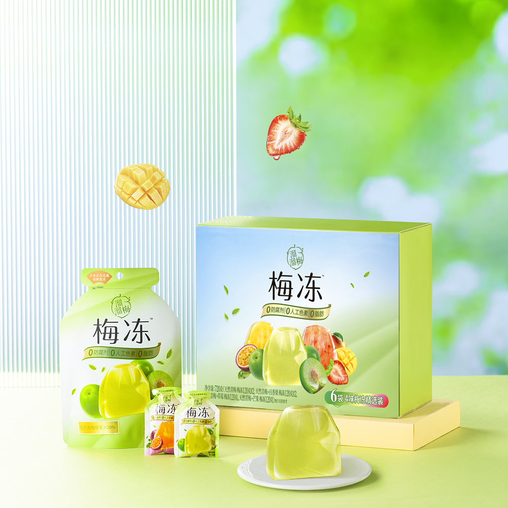【肖战推荐】溜溜梅国风版720g盒装梅冻