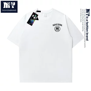 MY清仓！官方正品100纯棉情侣半袖T恤街头风时尚套头短袖T恤衫YF