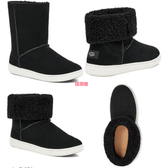 限5码！UGG Mika Faux 羊毛雪地靴女款,24折$28.49起- 拔草哦