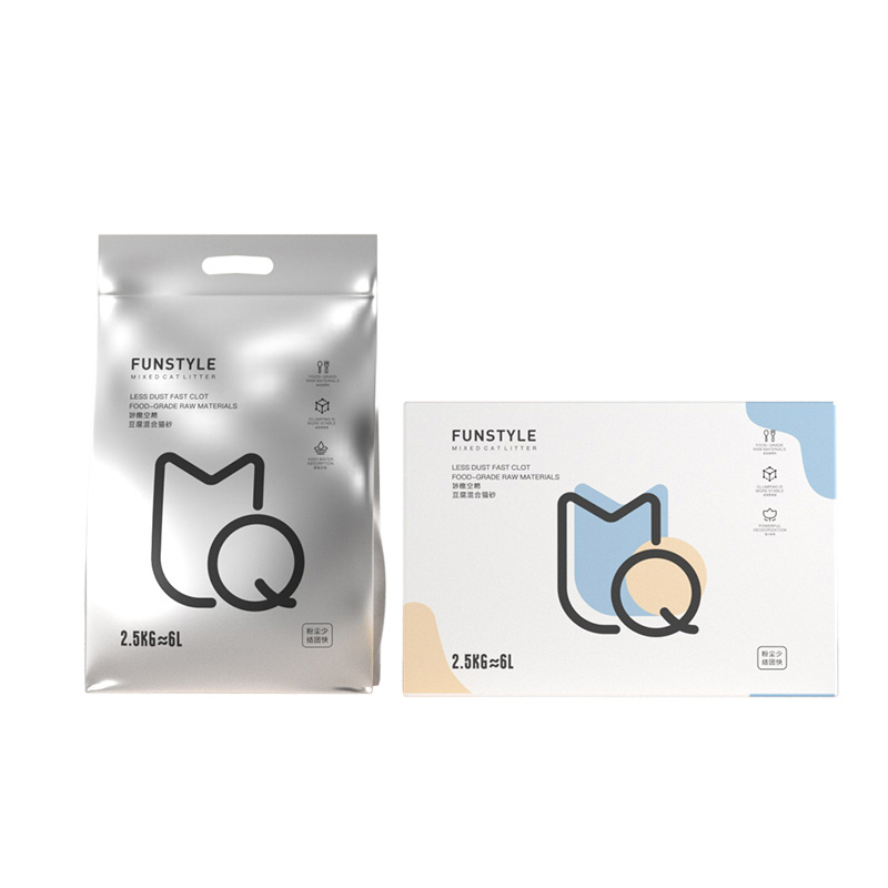 Funstyle高端礼盒装混合猫砂6L