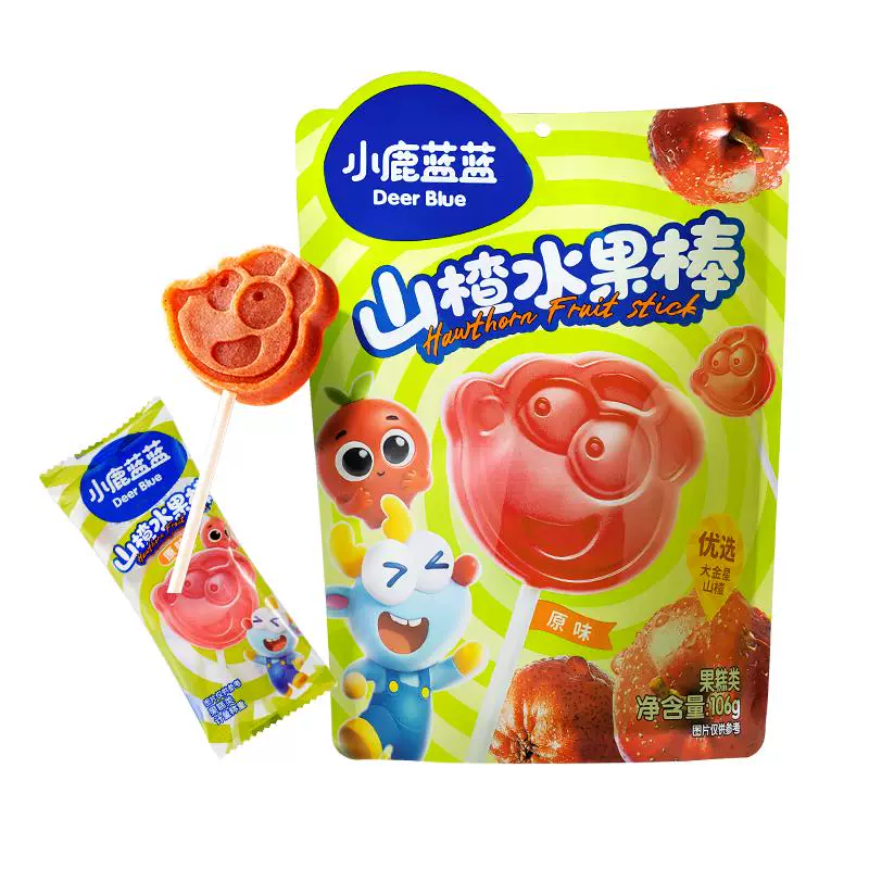 小鹿蓝蓝婴幼儿山楂水果棒